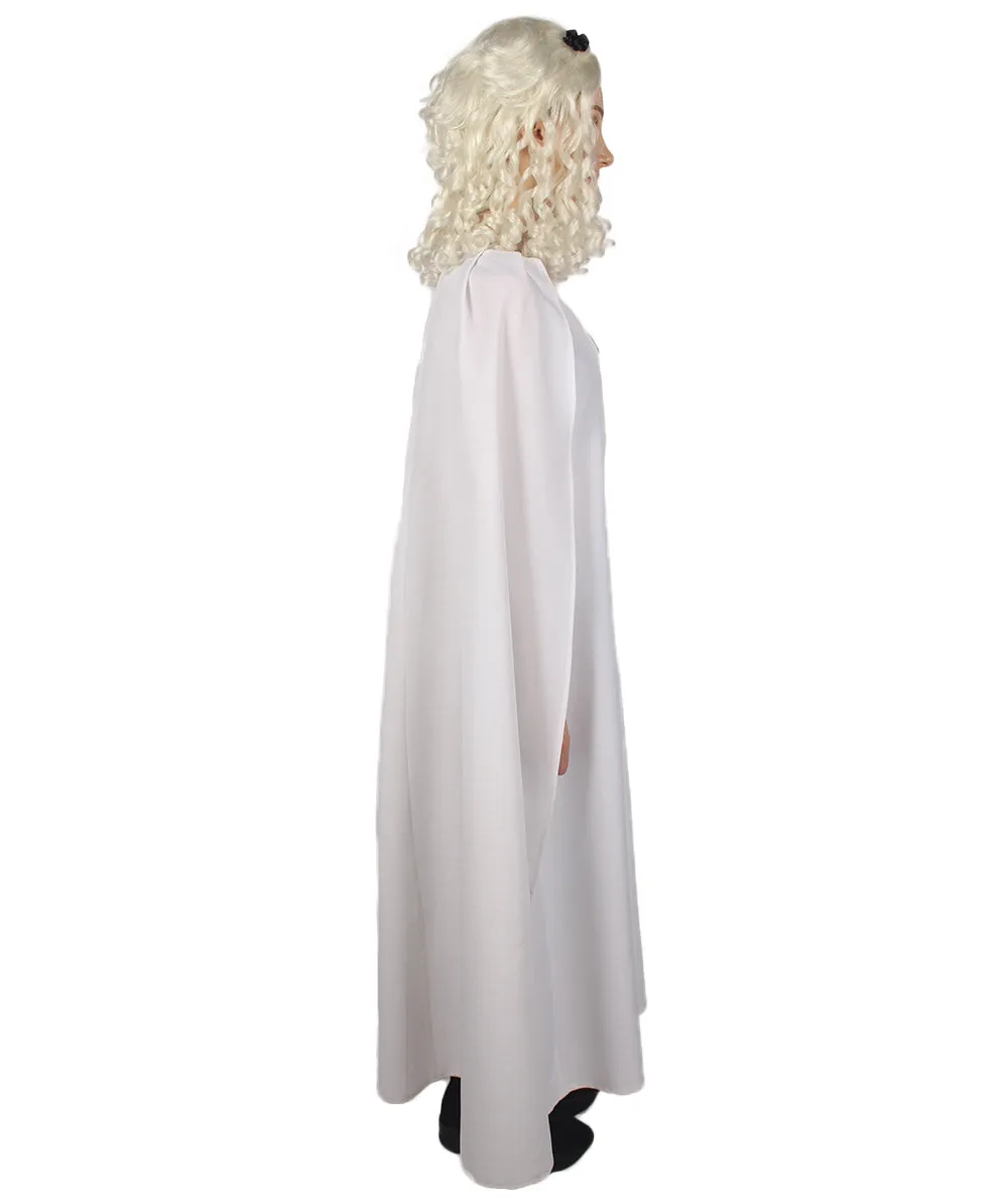 Adult Women's Queen Costume | White Cosplay Costume