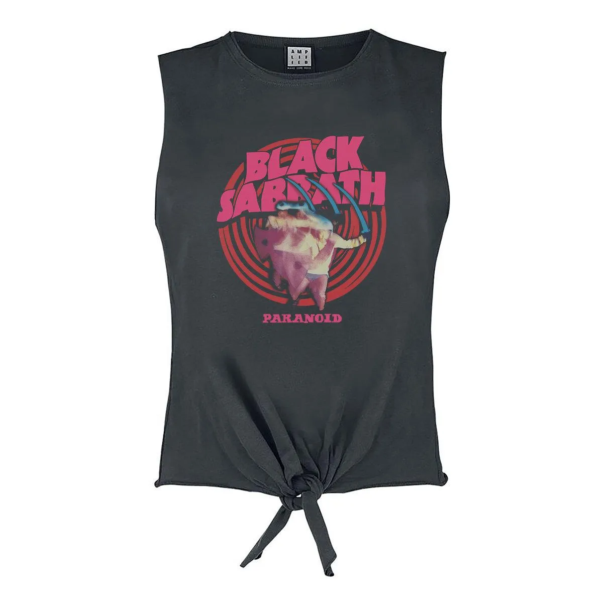 Amplified Womens/Ladies Paranoid Black Sabbath Tank Top