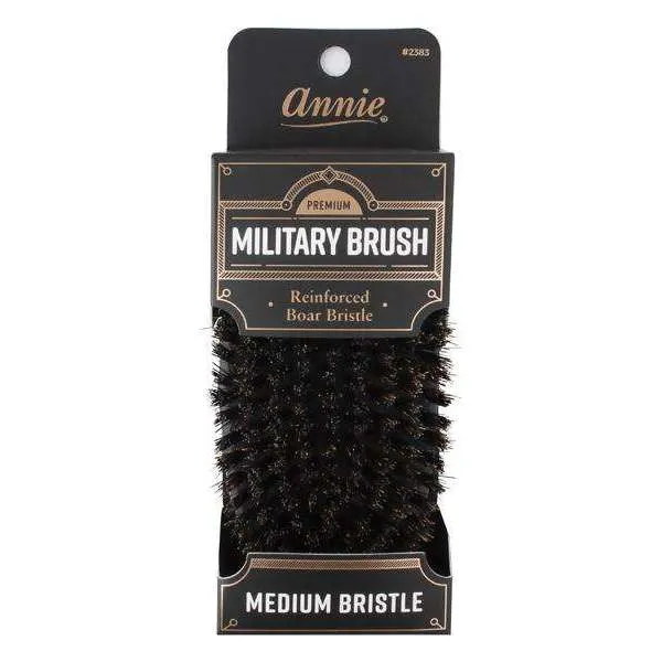 Annie Premium Medium Military Boar Bristle Brush