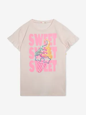 Billieblush Girls T-Shirt Dress in Pink