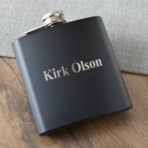 Black Matte Flask