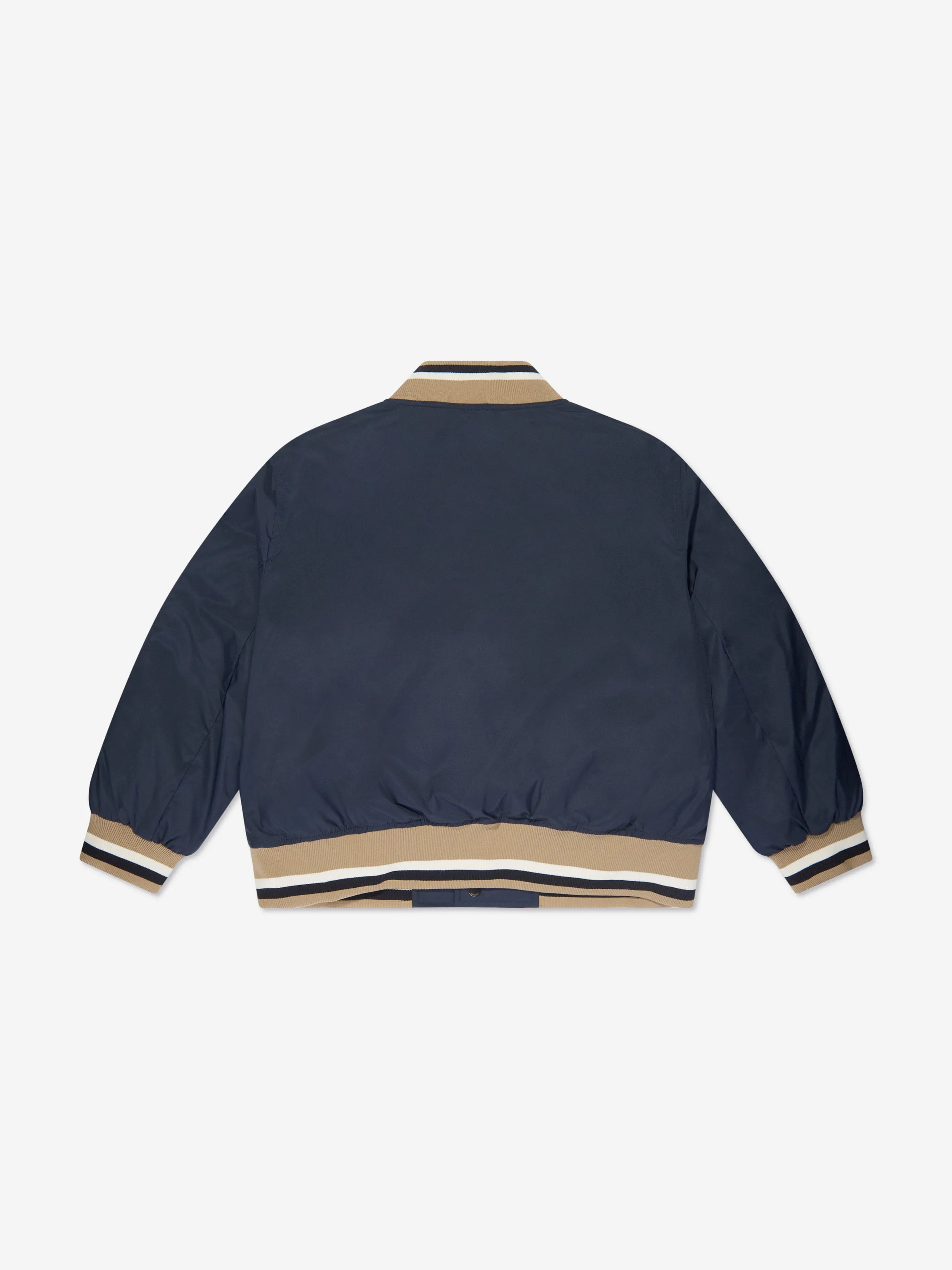 Burberry Boys Kaziah Sports Jacket in Navy