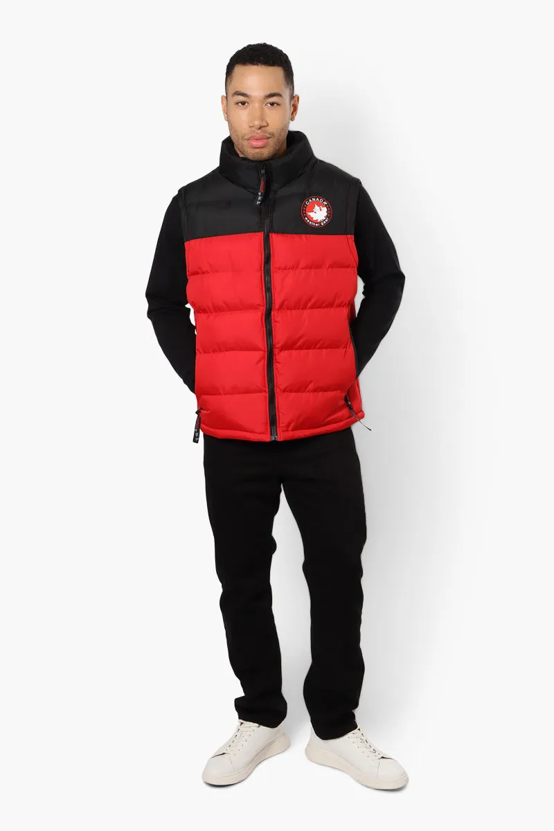 Canada Weather Gear Contrast Bubble Vest - Red