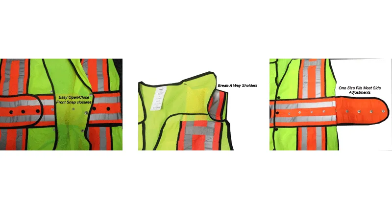 Class 2 ANSI 107/2004 Flame Retardant Safety Vest