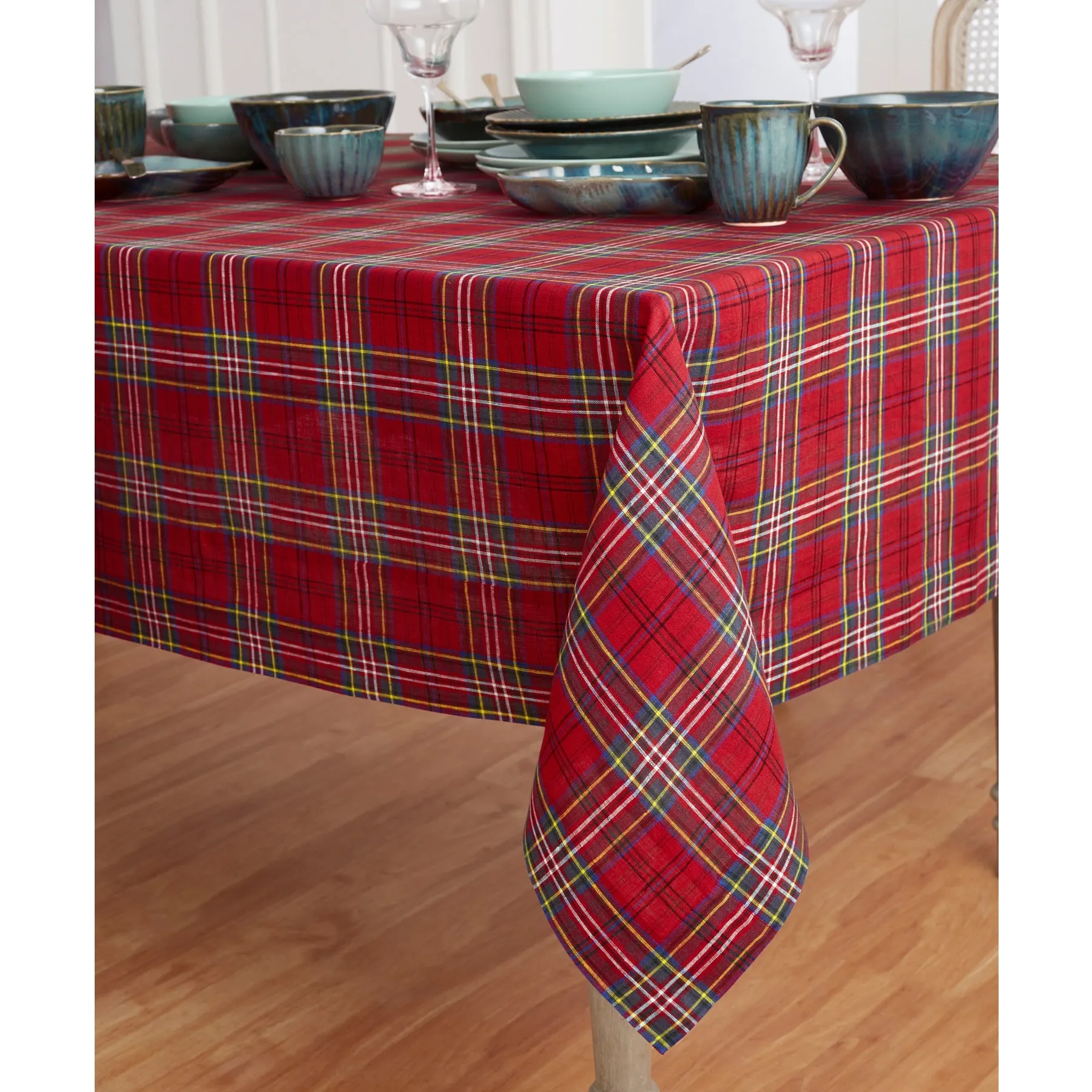 Classic Tartan Plaid Tablecloth