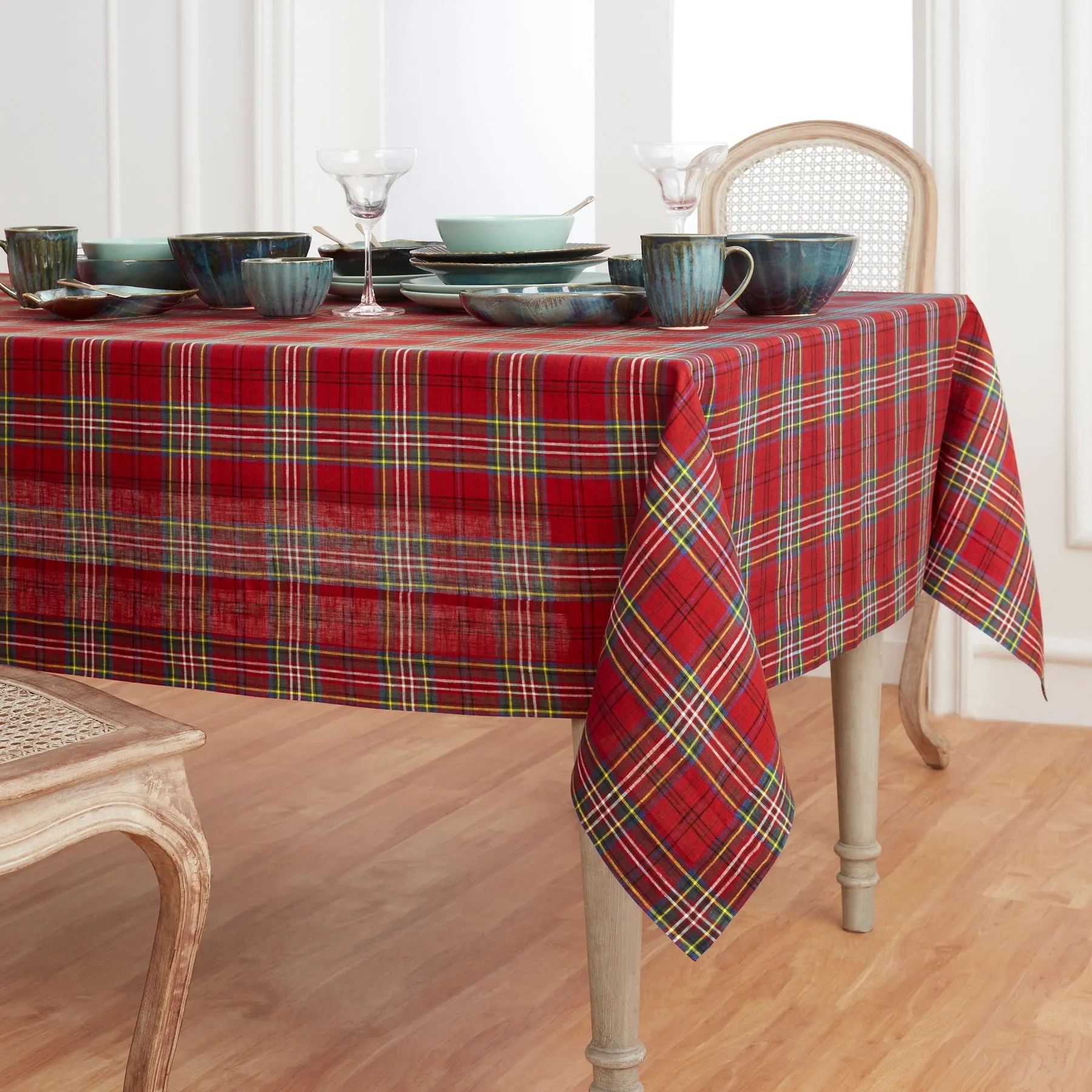 Classic Tartan Plaid Tablecloth