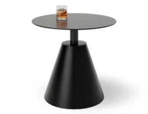 Corvo Outdoor Side Table - Black