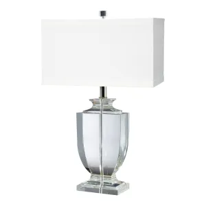 Crystal 27" High 1-Light Table Lamp