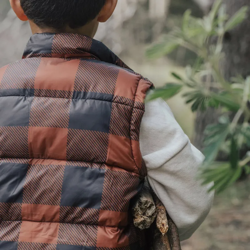 Crywolf Reversible Vest - Plaid