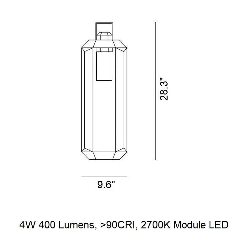 Cube Outdoor Battery Floor Lamp