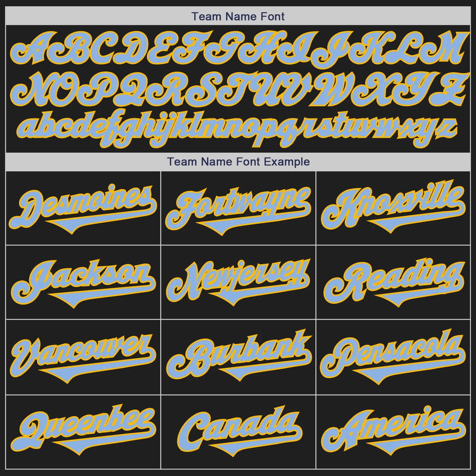 Custom Black Light Blue-Gold Authentic Two Tone Baseball Jersey