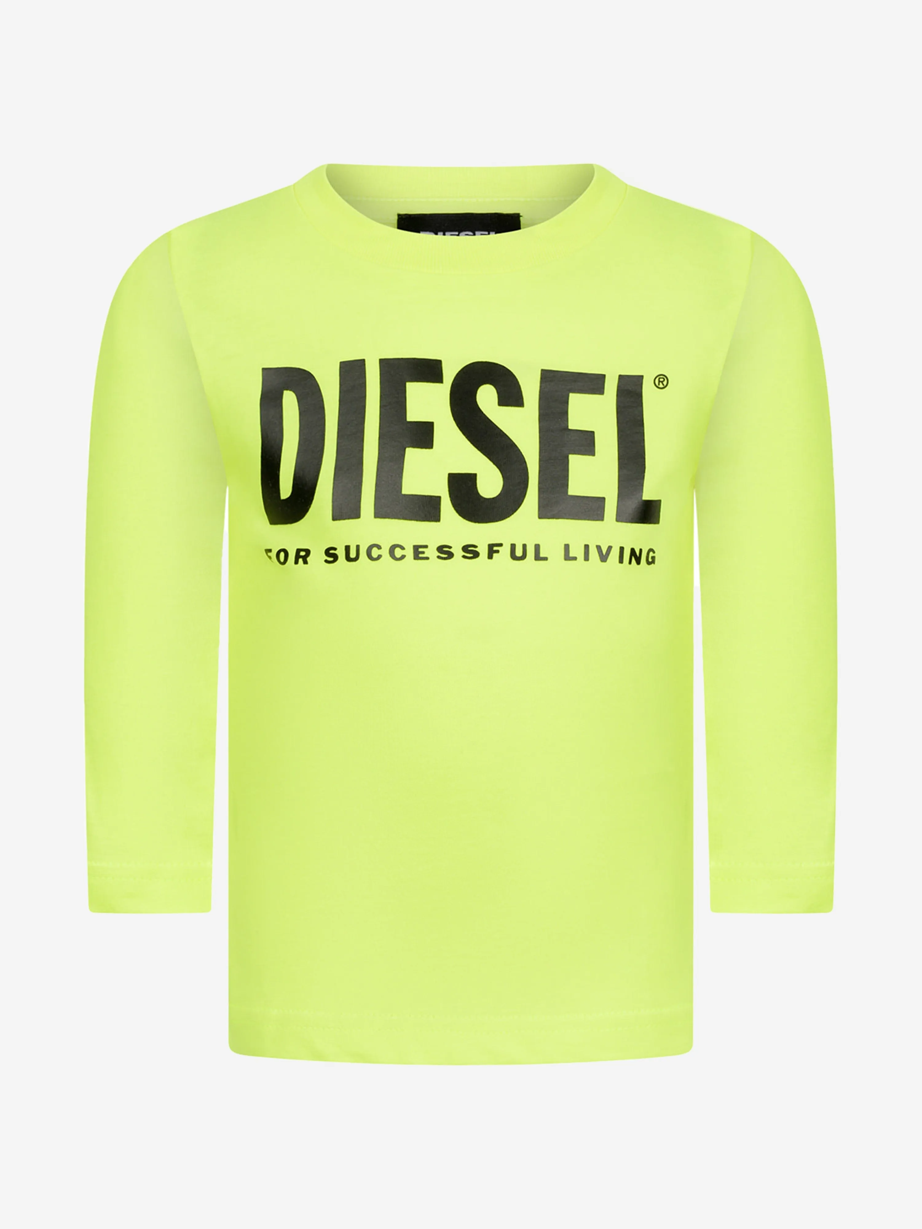 Diesel Baby Boys Cotton Long Sleeve T-Shirt