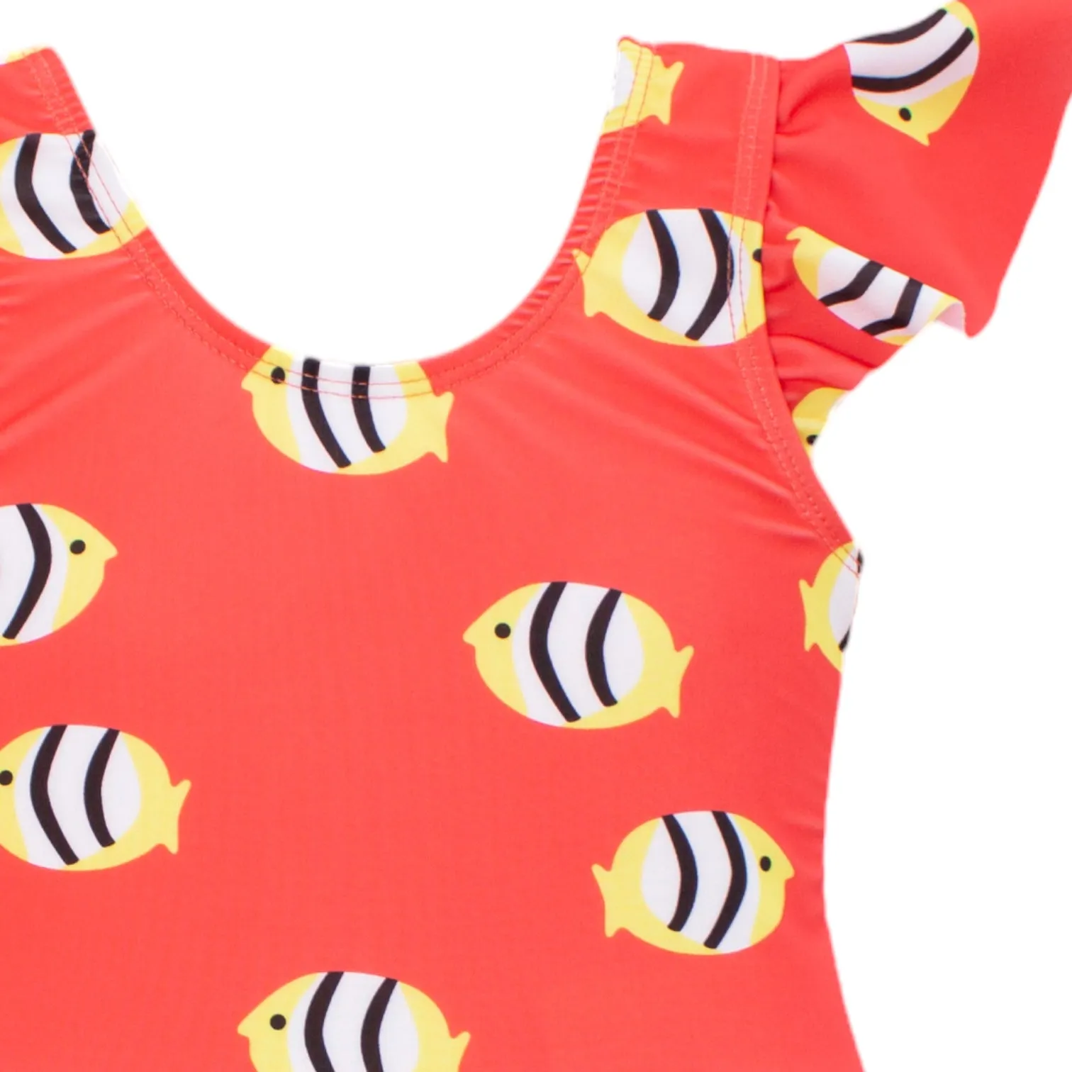 Fishes Red Swimsuit