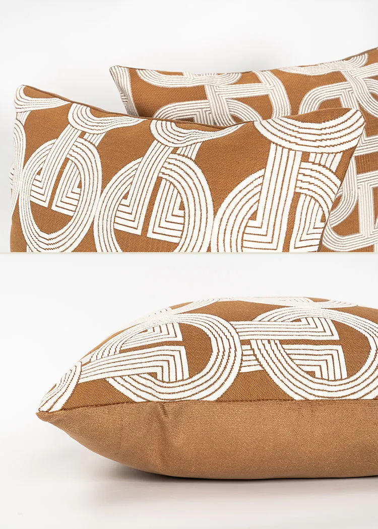 Geometric Pattern Pillow