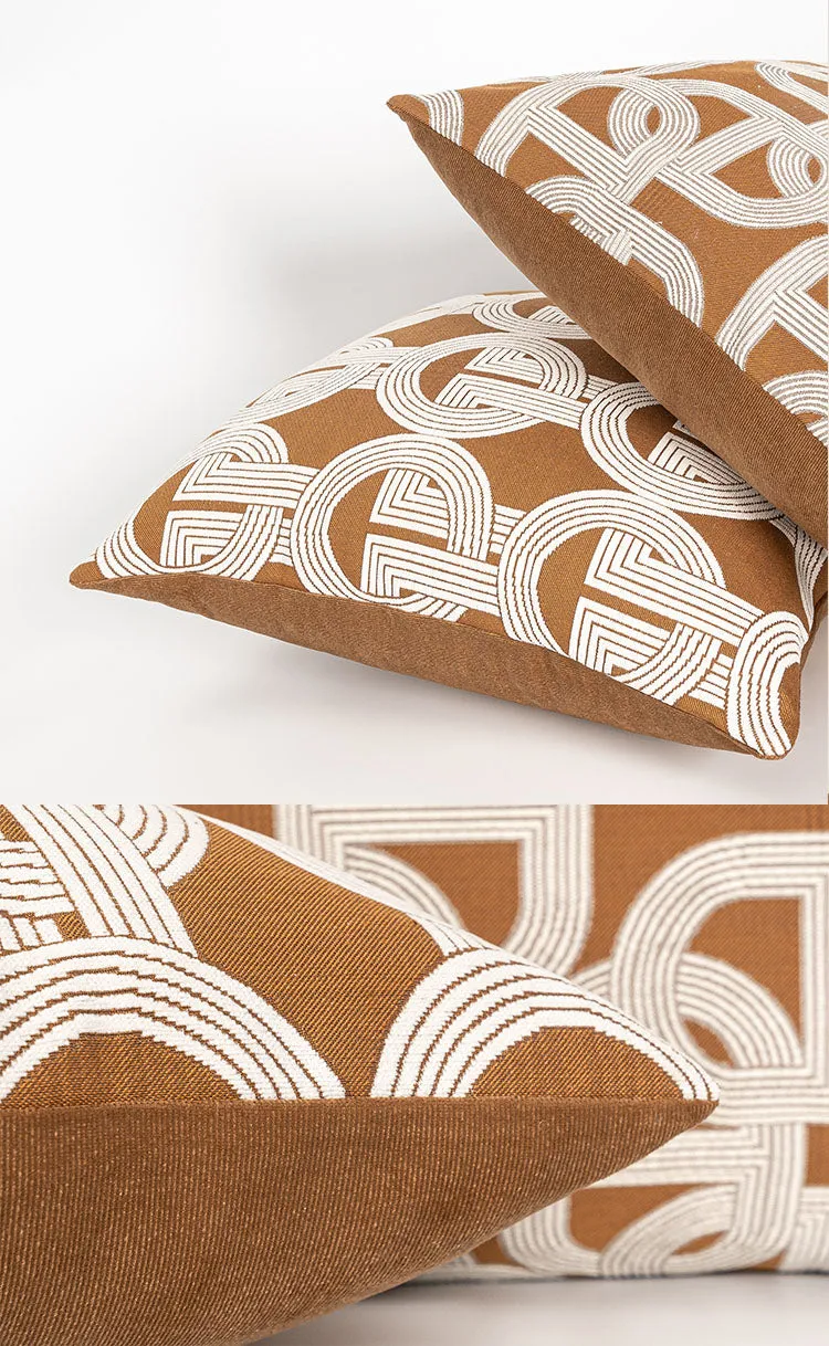 Geometric Pattern Pillow