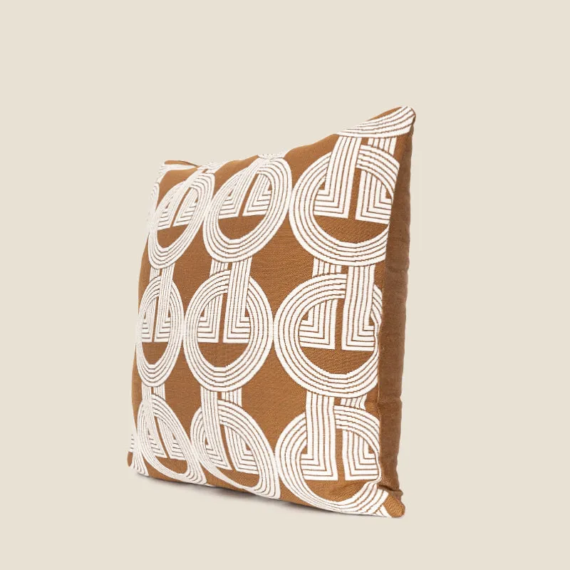 Geometric Pattern Pillow