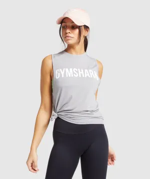 Gymshark Training Oversized Tank - Light Grey