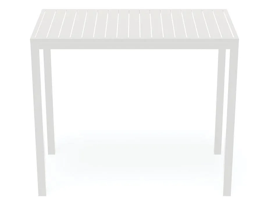 Halki Table - Outdoor - High Bar - 125cm x 65cm - White