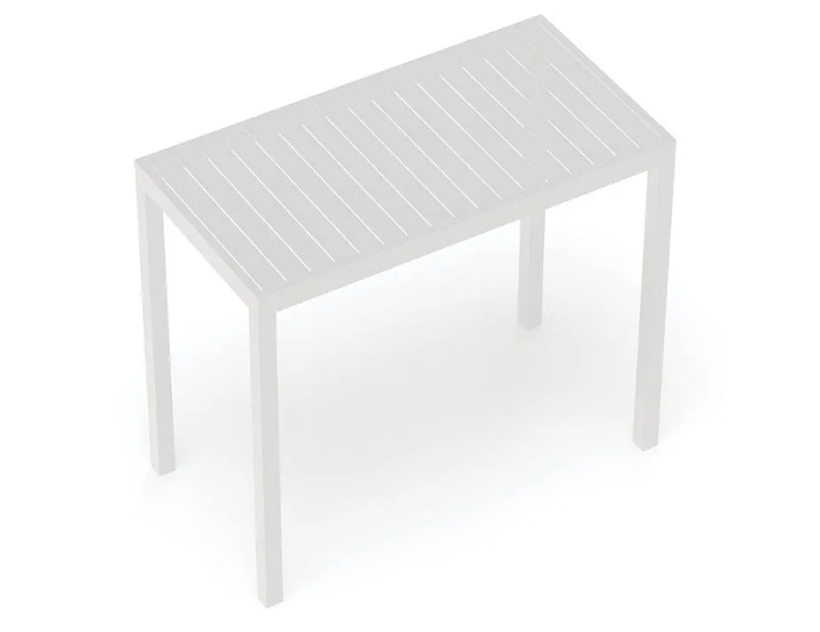 Halki Table - Outdoor - High Bar - 125cm x 65cm - White