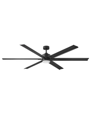 Indy Maxx 82" Ceiling Fan in Matte Black