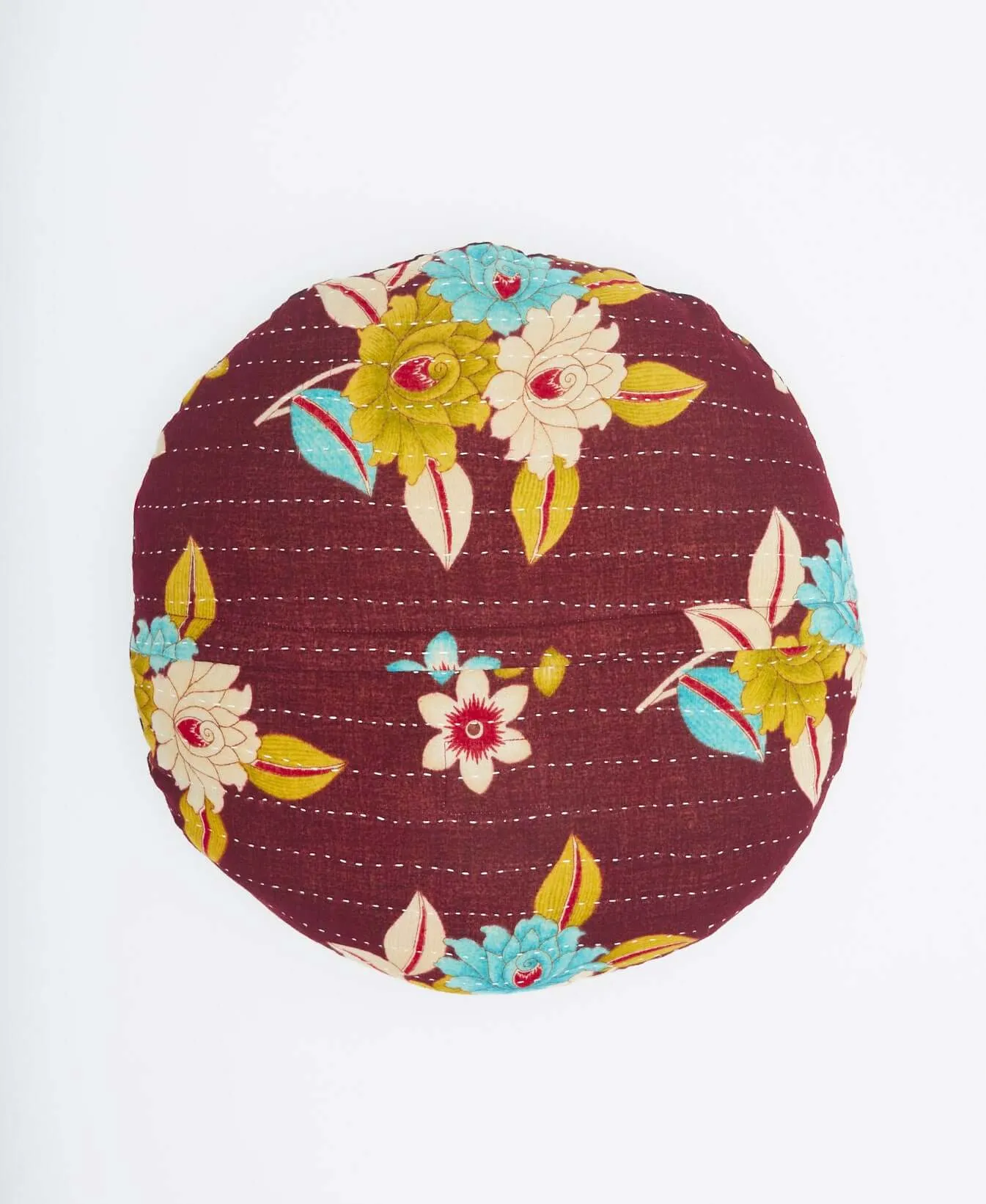 Kantha Round Pillow - No. 230530