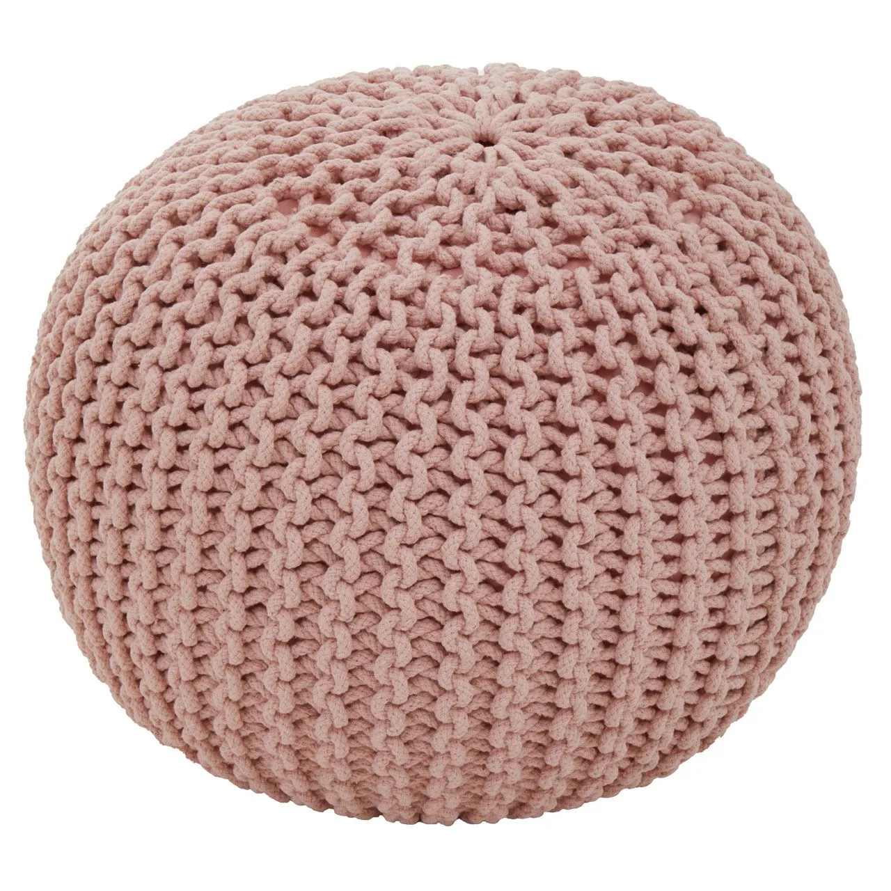 Kids Soft and Durable Cotton Round Pouffe