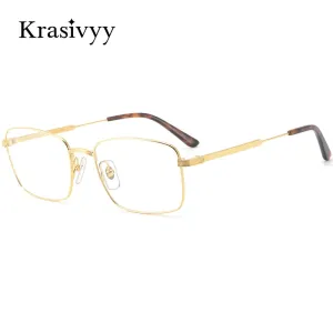 Krasivyy Mens Full Rim Square Titanium Kr03470