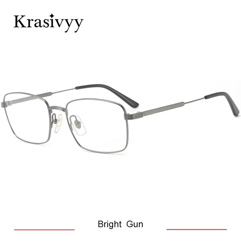 Krasivyy Mens Full Rim Square Titanium Kr03470