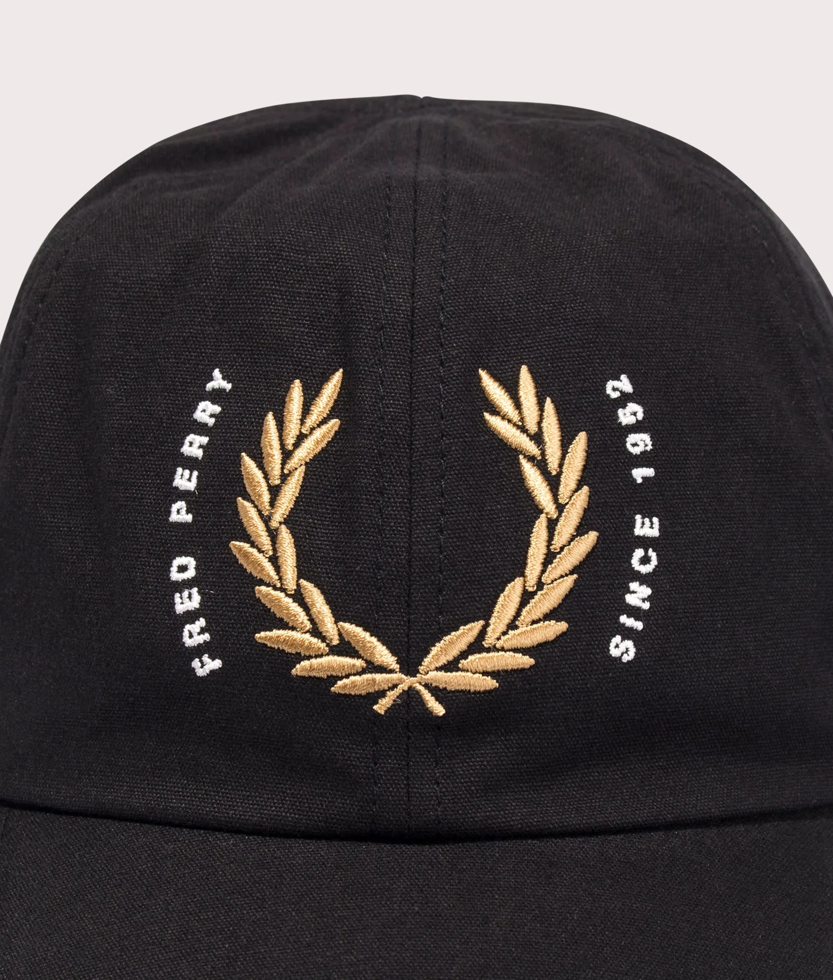 Laurel Wreath Canvas Cap