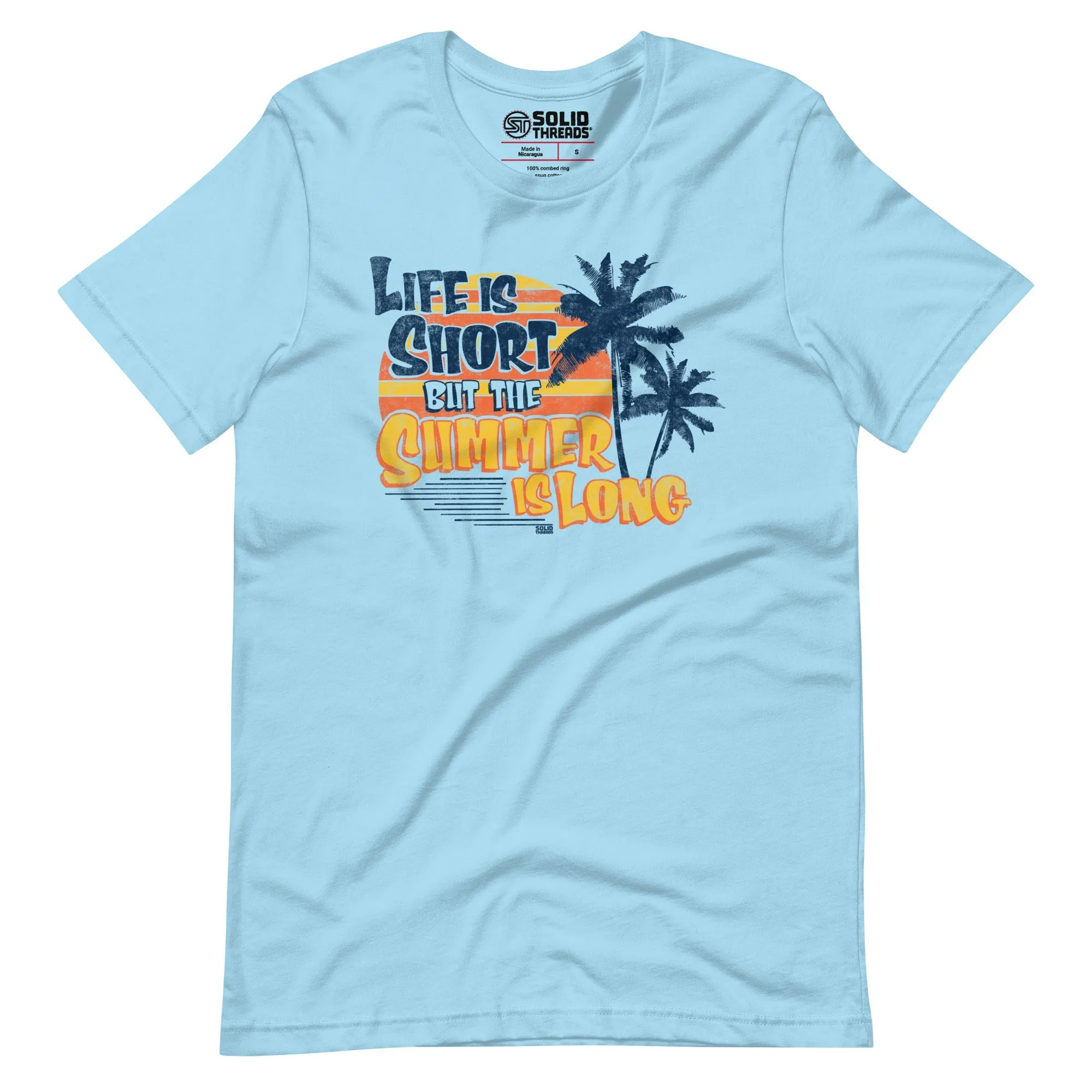 Life is Short But the Summer is Long Soft Style T-Shirt