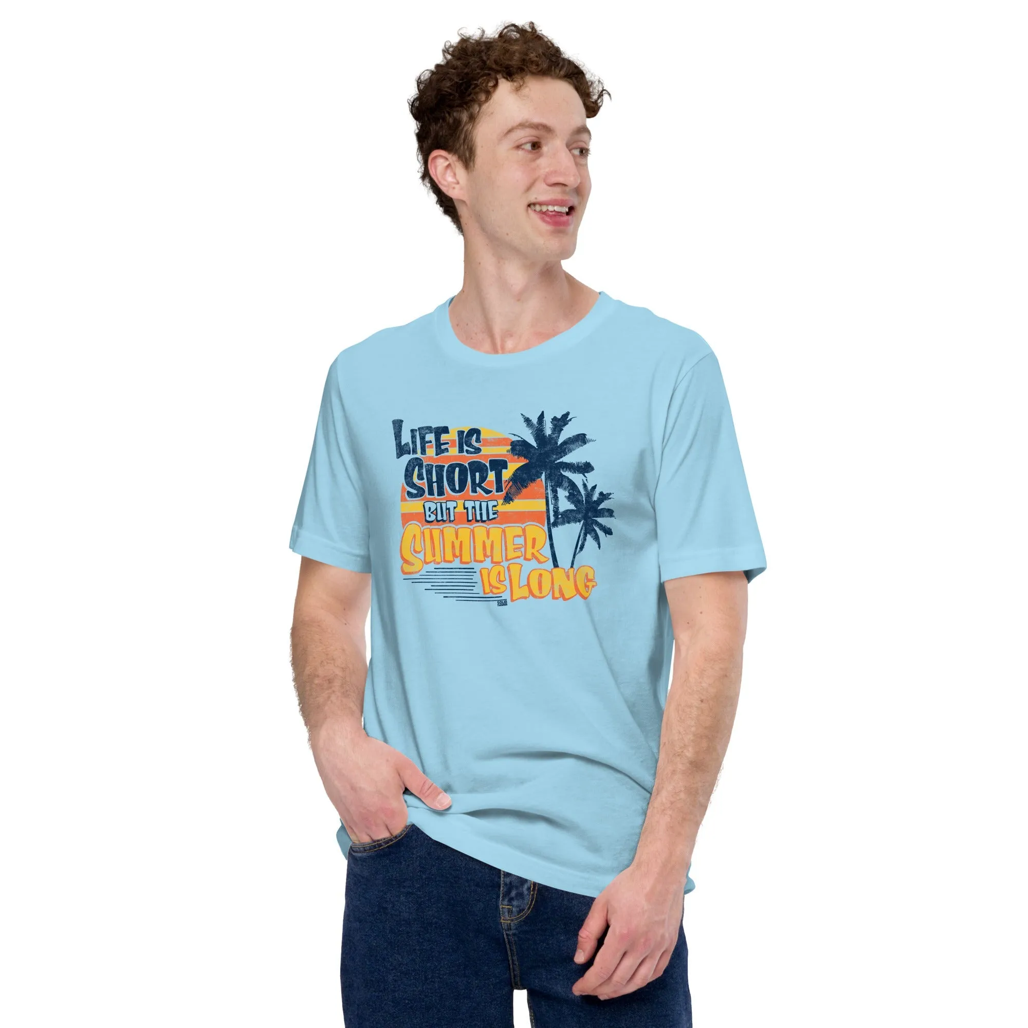 Life is Short But the Summer is Long Soft Style T-Shirt