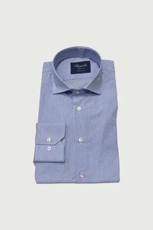 Light Blue Micro Stripe Cotton Shirt