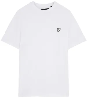 Lyle and Scott Mens Tonal Eagle T Shirt White