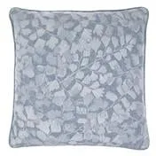 Maidenhair Embroidered Seaspray Cushion