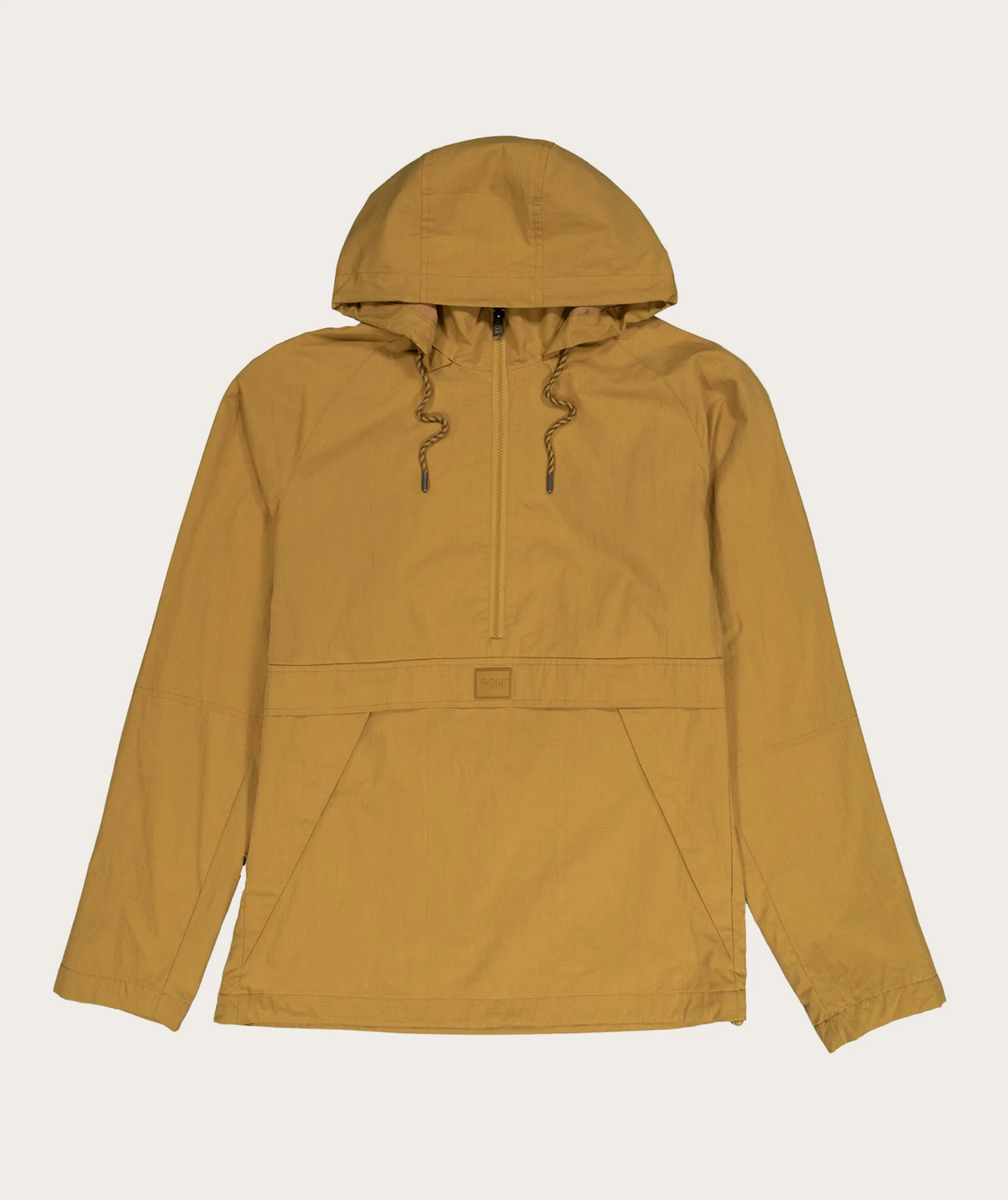 Mens Anorak - Mustard