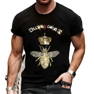 Men's Casual Street Short Sleeve T-Shirt Tee Tops Quality Fashion Summer