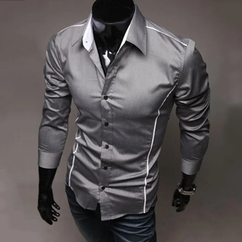 Mens Shirts Men's Dress Shirt Casual