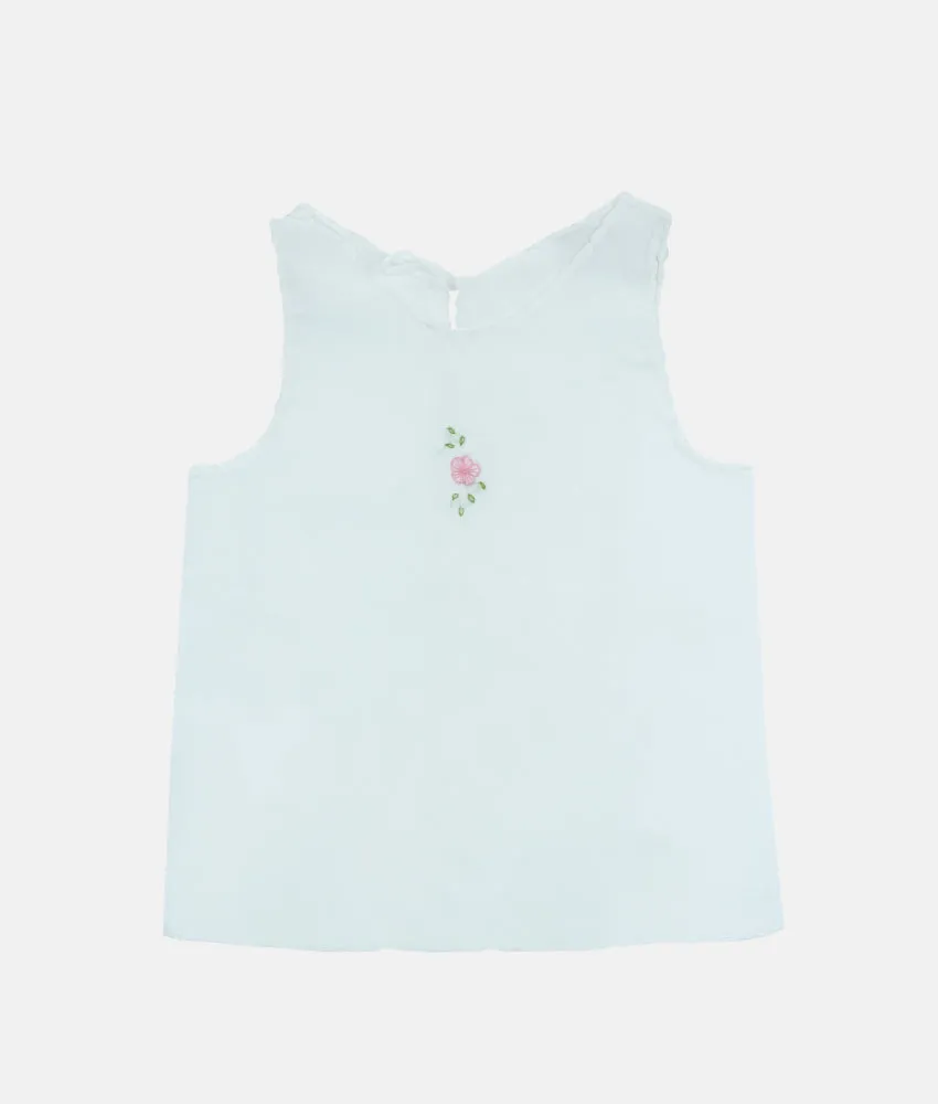 Mia Baby Shirt - Pink Flower