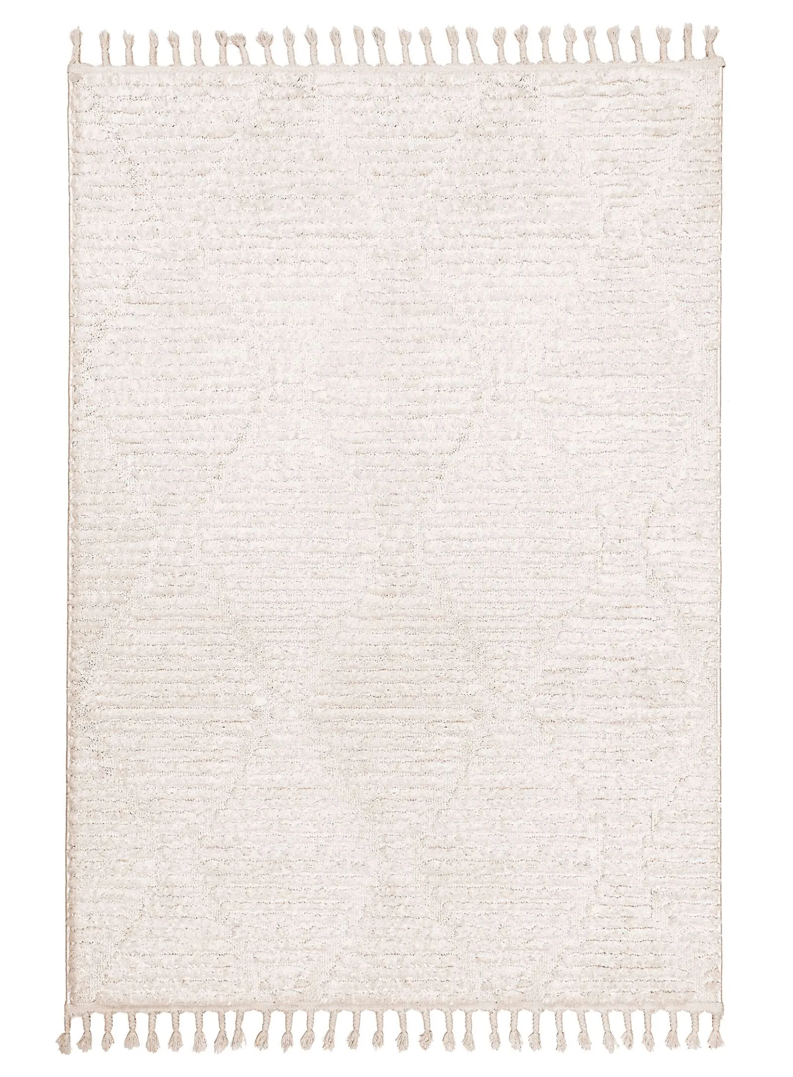 Monetta Ivory Diamond Rug