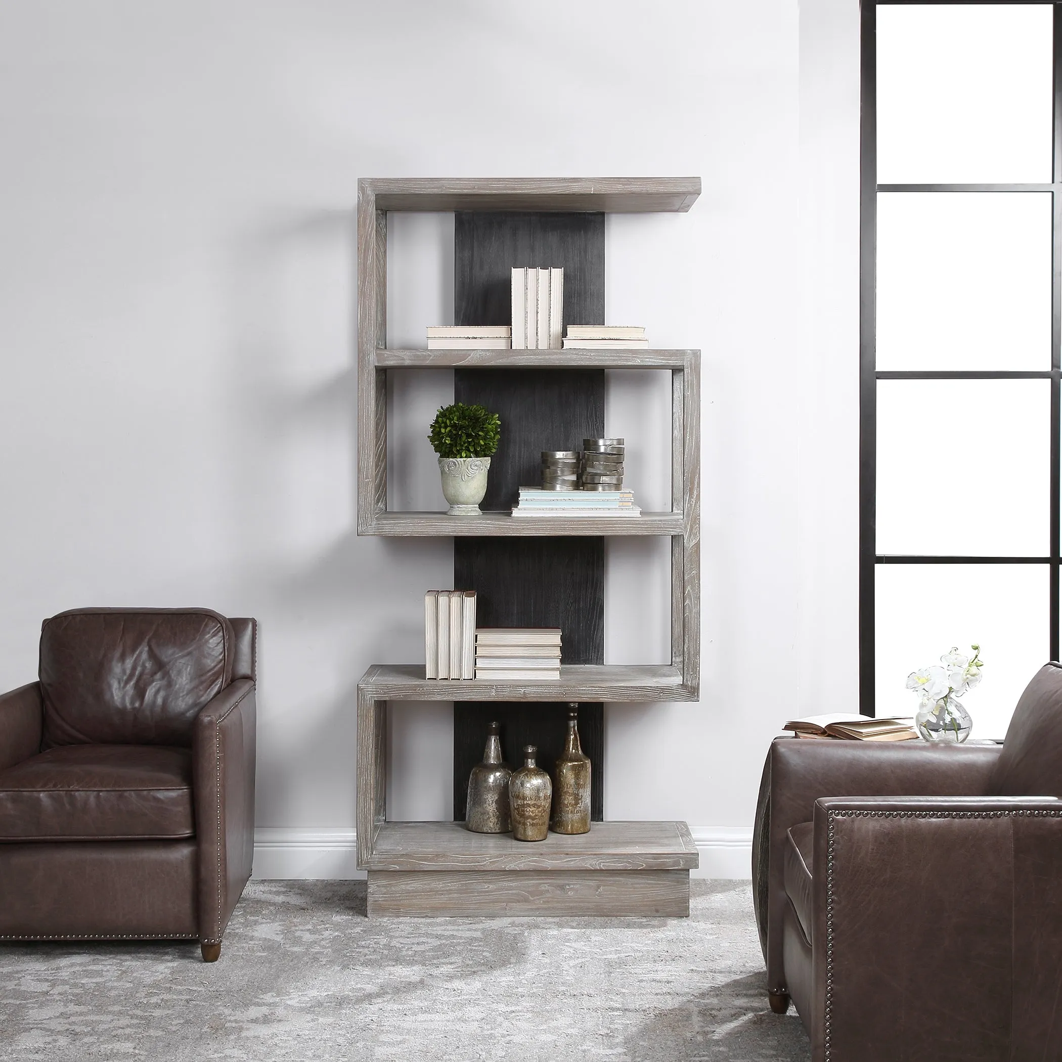 Nicasia Modern Etagere