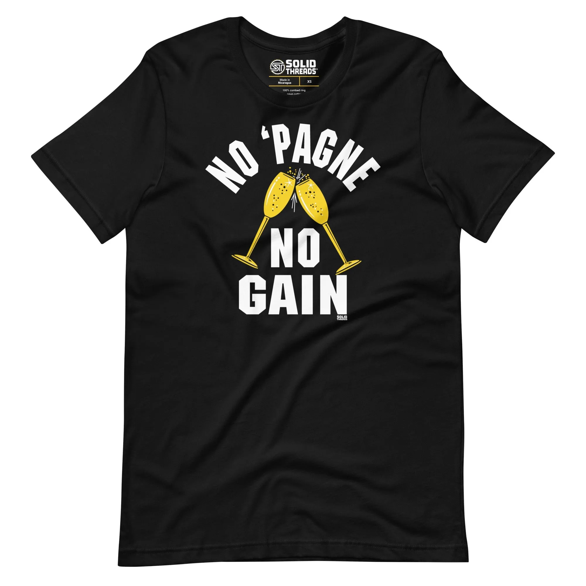 No Pagne No Gain Soft Style T-Shirt