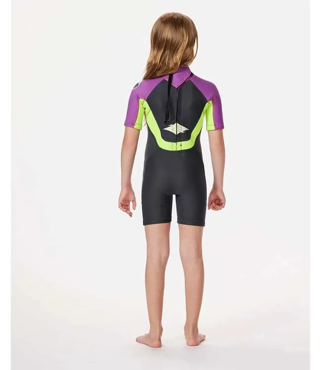 Ripcurl Groms Omega Back Zip Springsuit (2024) - Purple