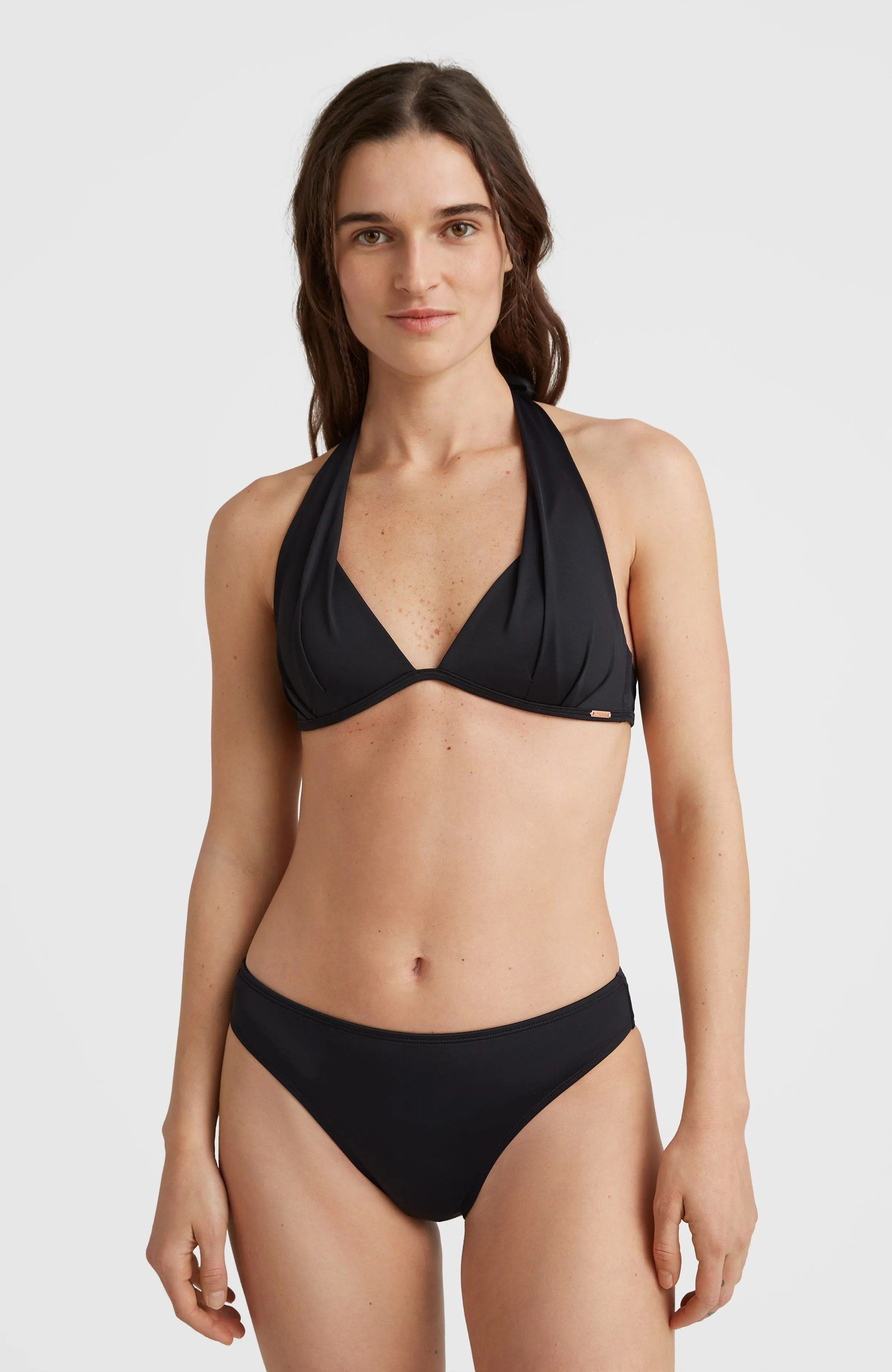 Sao Mix Mould Halter Bikini Top | Black Out