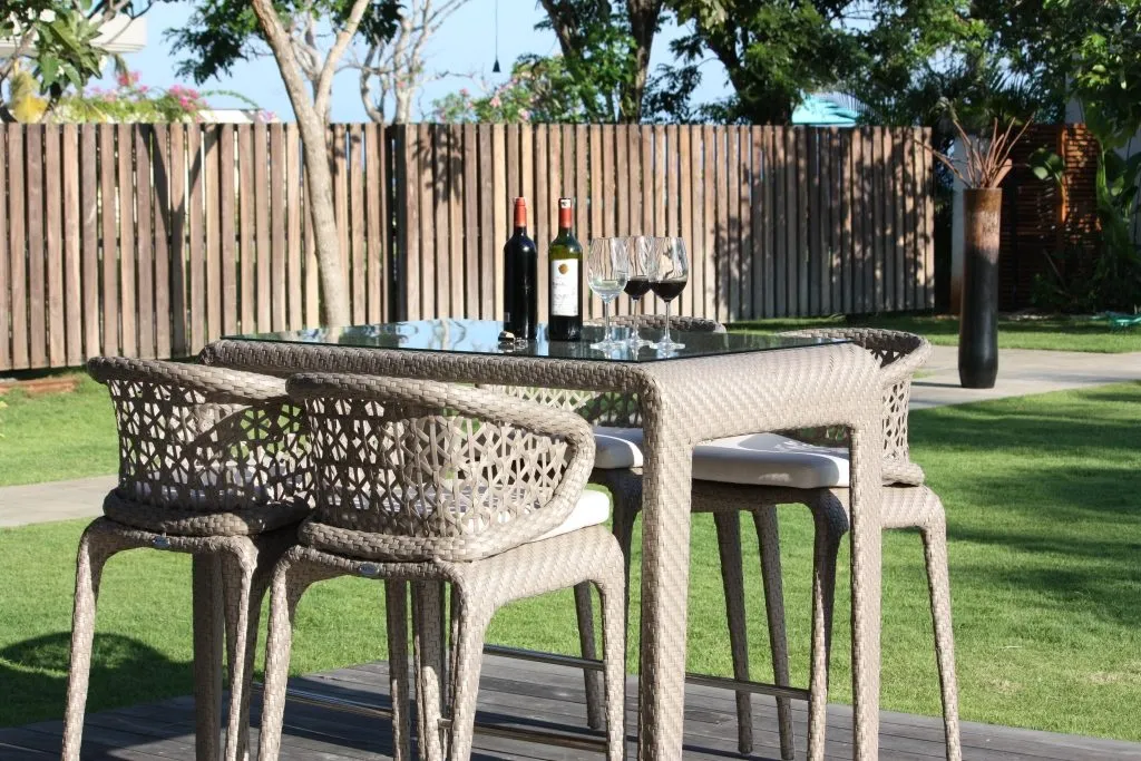 Skyline Design Journey Rattan Outdoor High Bar Set