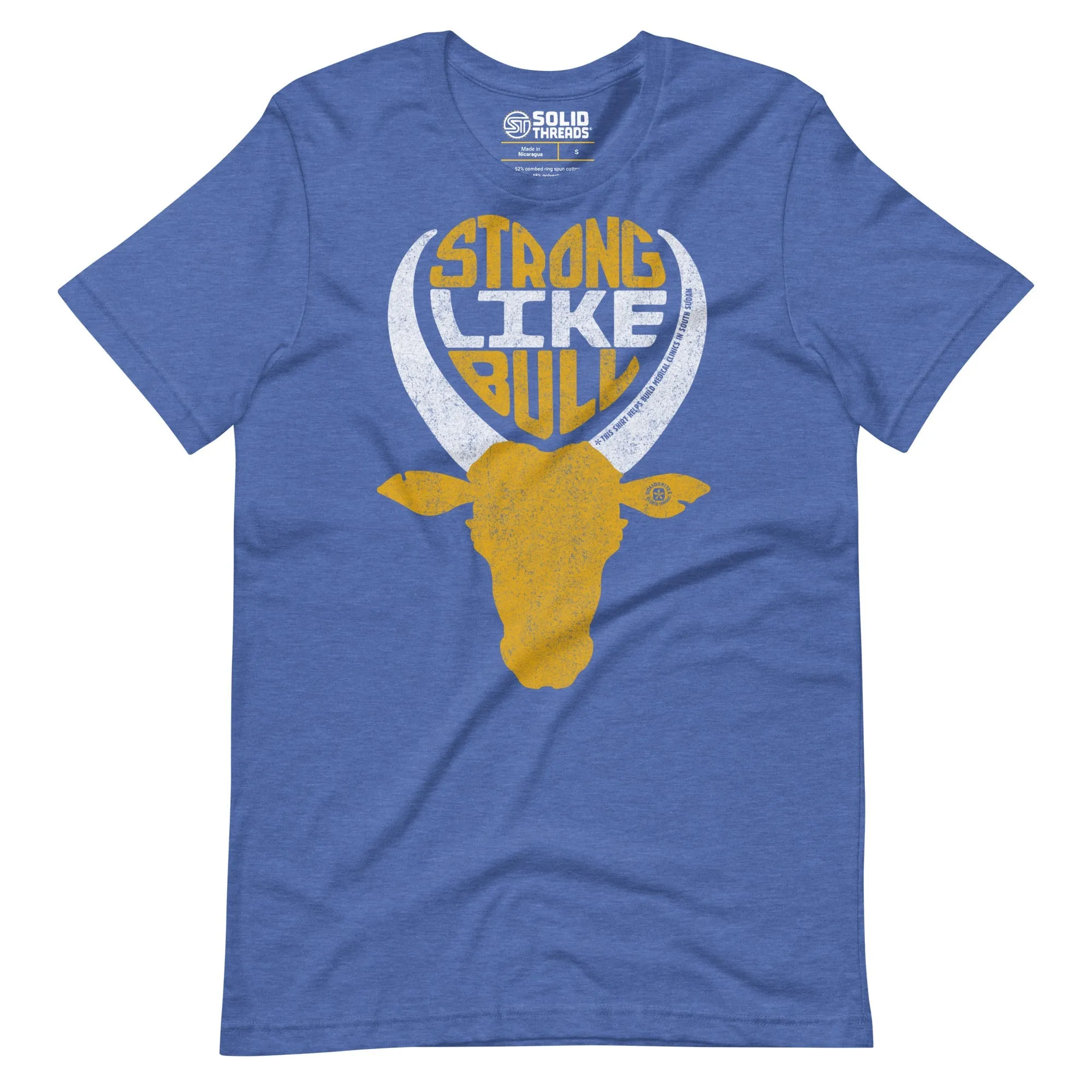 Strong Like Bull | Supports World Health Soft Style T-Shirt