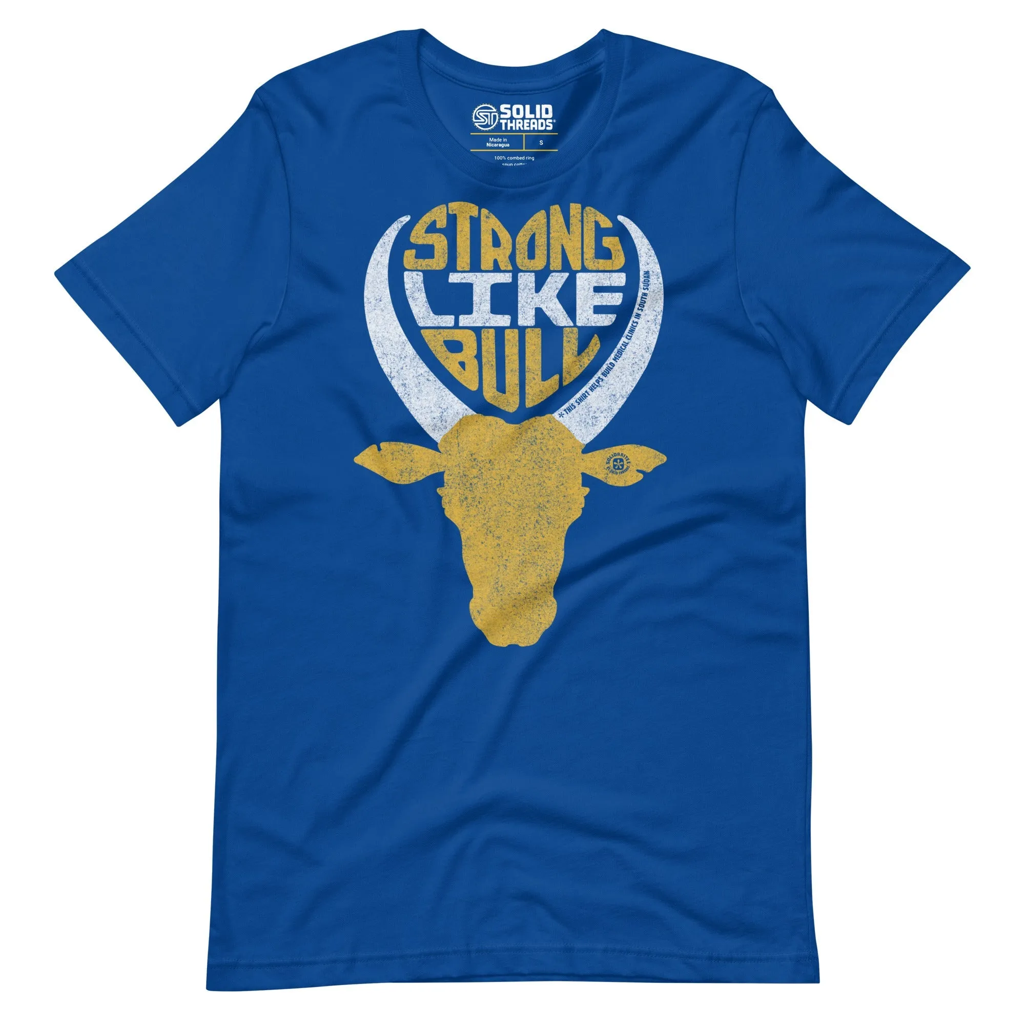 Strong Like Bull | Supports World Health Soft Style T-Shirt