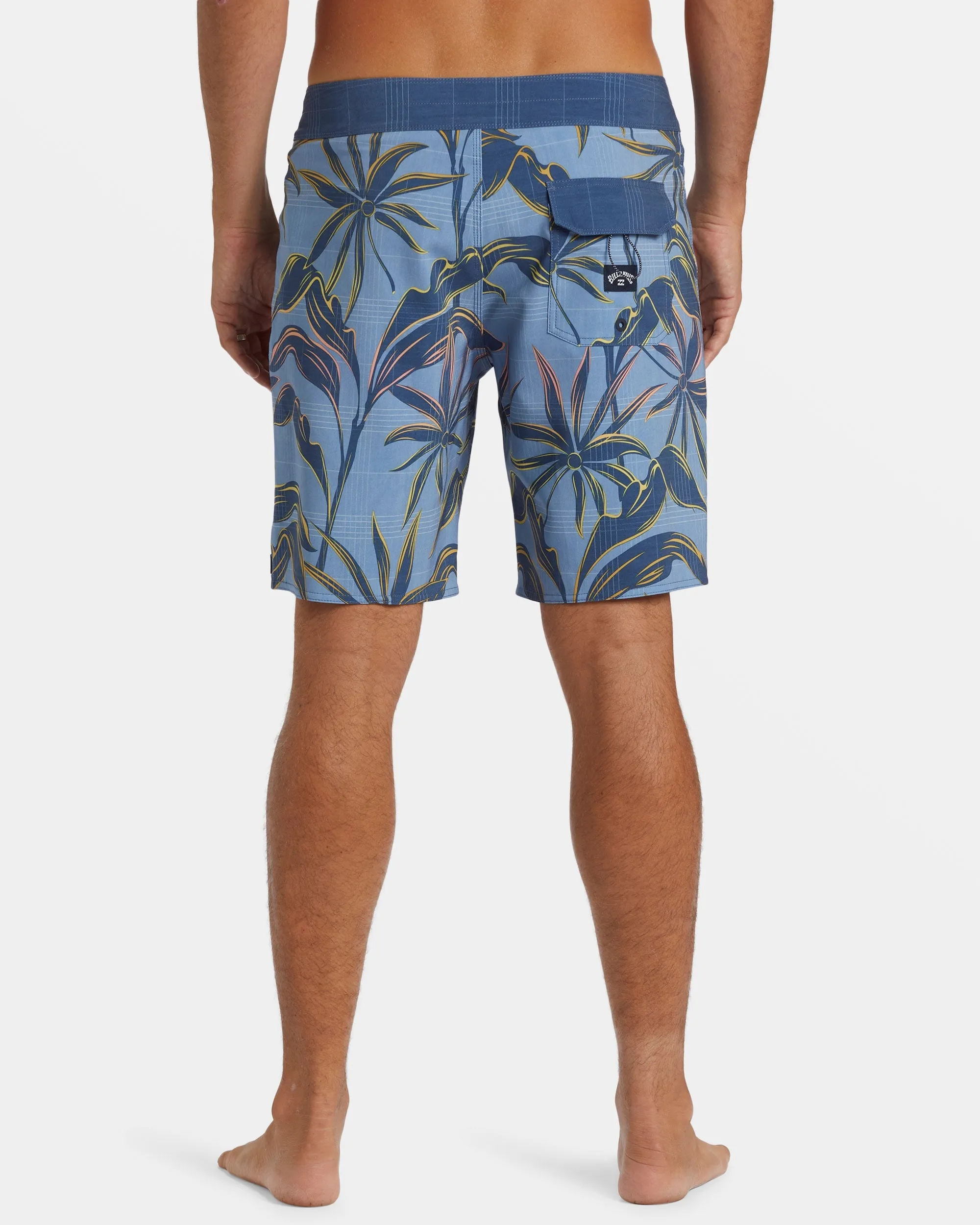 Sundays Pro 19" Boardshorts - Washed Blue