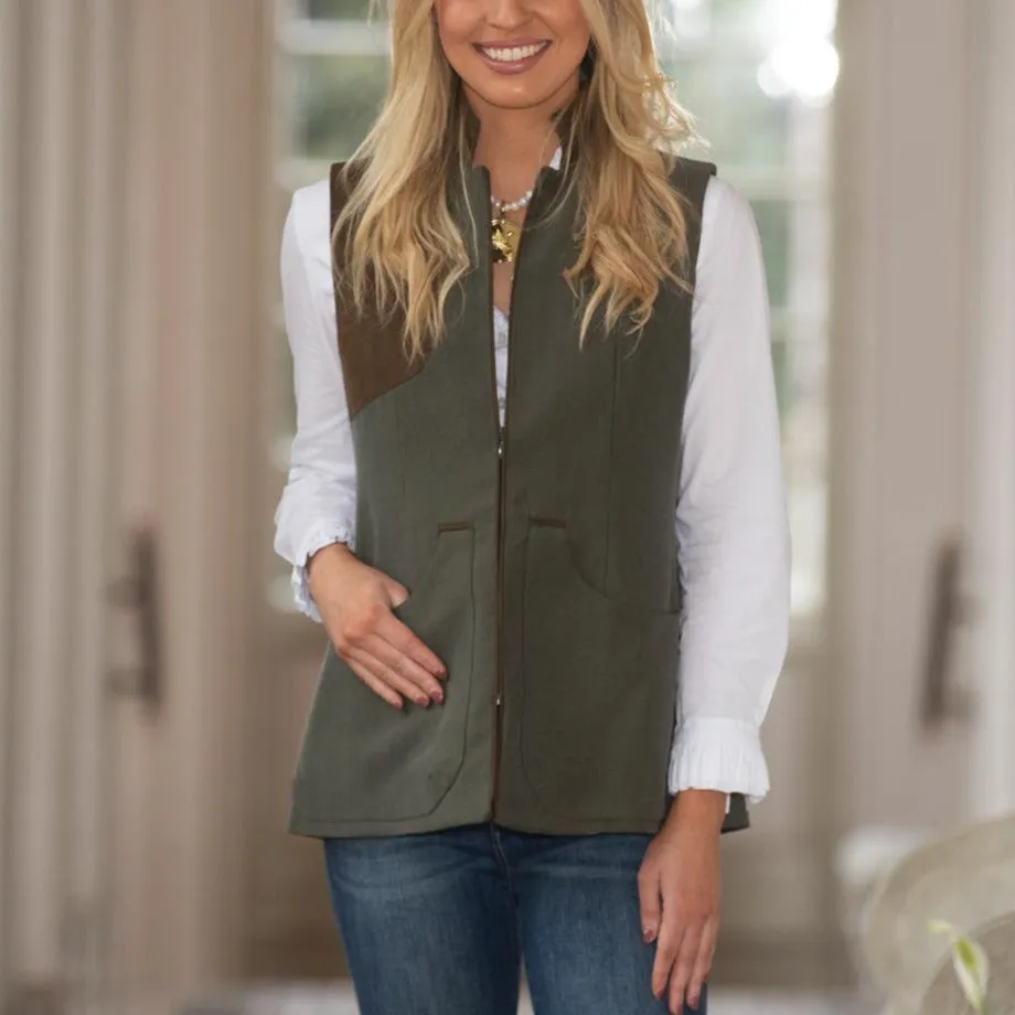 T.ba Ladies Canvas Medallion Vest