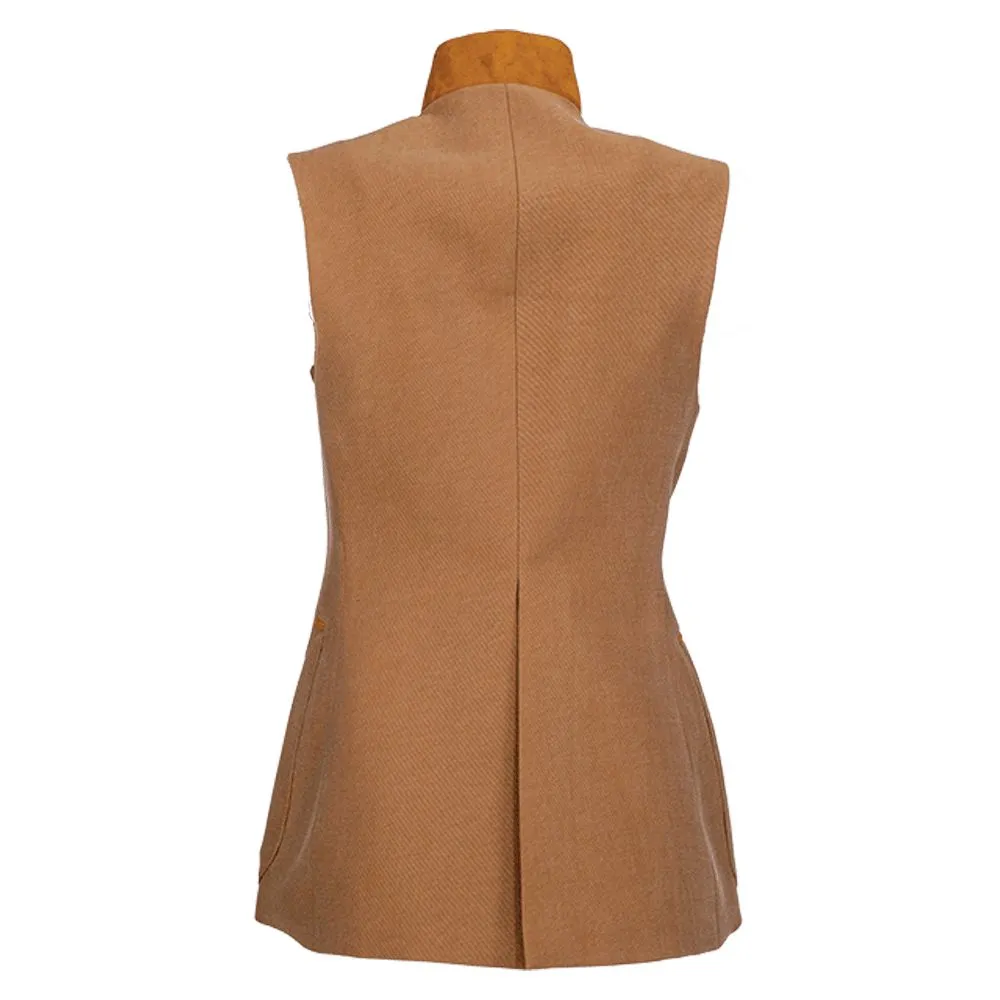 T.ba Ladies Canvas Medallion Vest