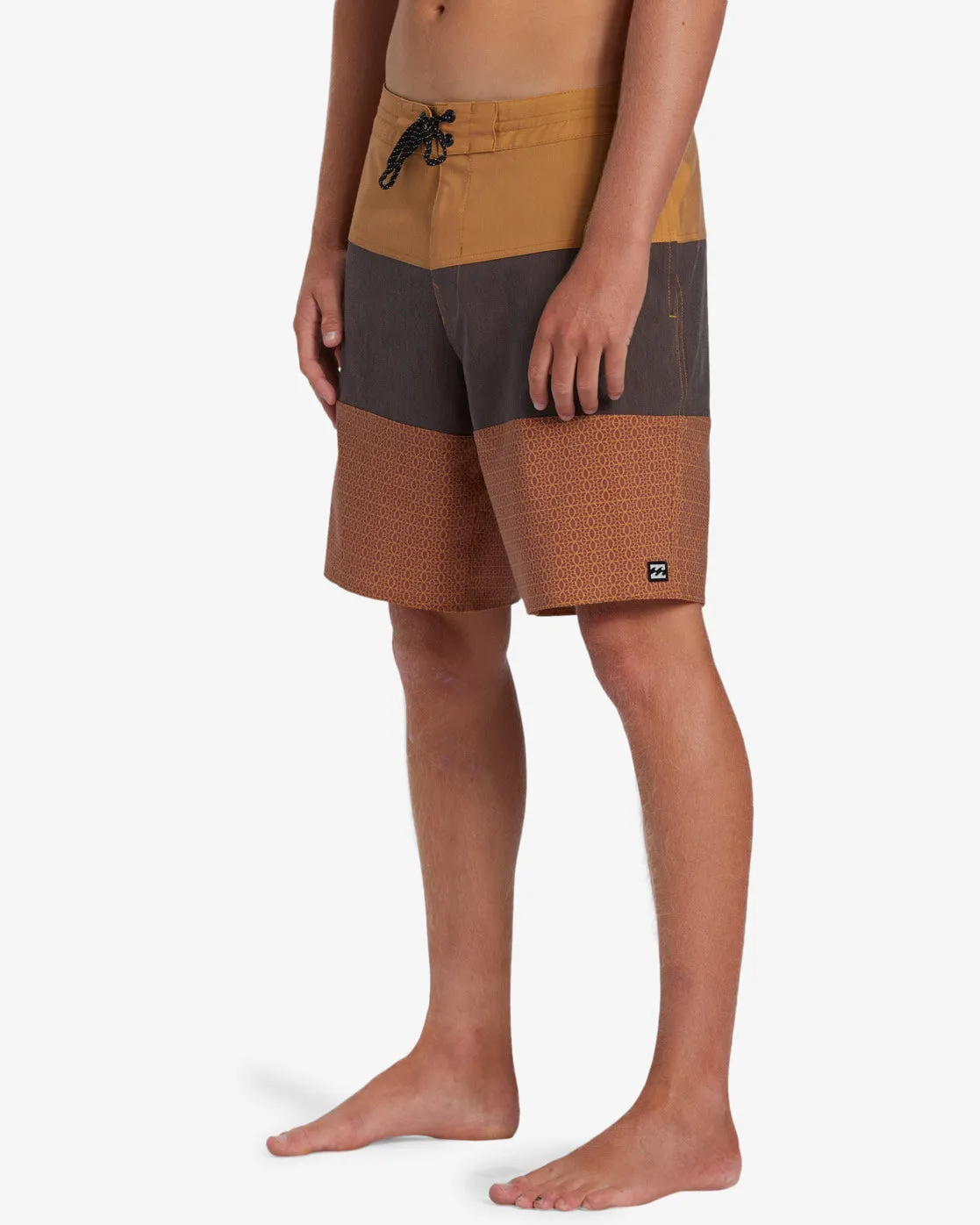 Tribong Lo Tide 19" Boardshorts - Rust